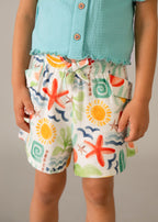 Mayoral pantaloni fete scurti 5-10 ani Oasis