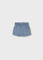 Mayoral short scurti fete cu buzunare 0-18 luni Denim