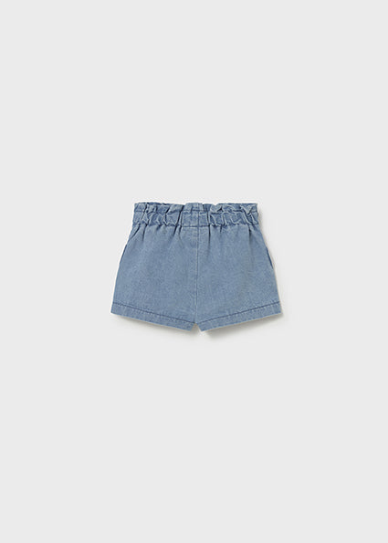 Mayoral short scurti fete cu buzunare 0-18 luni Denim Imagine secundară a produsului
