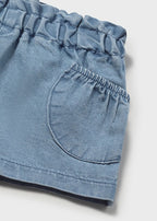 Mayoral short scurti fete cu buzunare 0-18 luni Denim