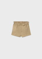Mayoral pantaloni scurti fete cu funda 0-18 luni Biscuit