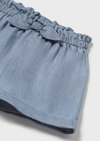Mayoral pantaloni scurti fete cu funda 0-18 luni Blue Stone