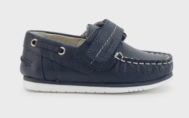Mayoral pantofi baieti marinaresti din piele 19-25 Navy Blue