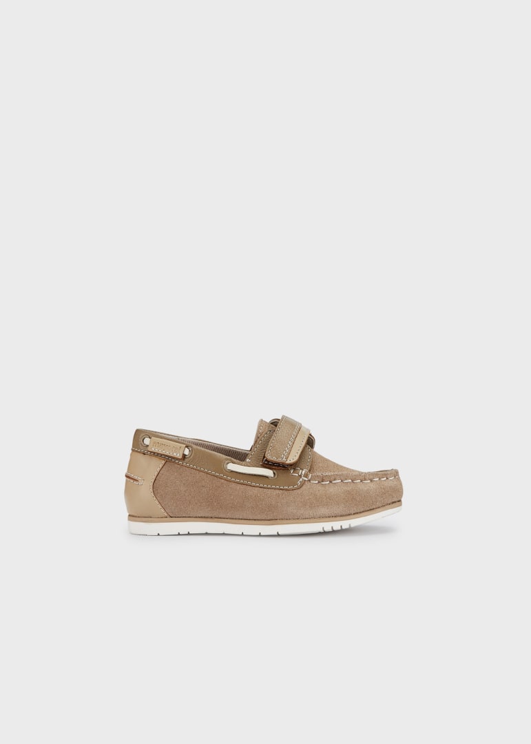 Mayoral pantofi baieti marinaresti din piele 19-25, Toasted