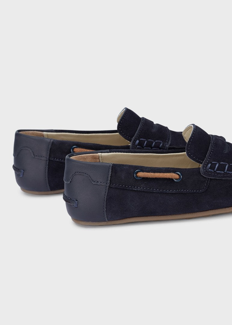 Mayoral pantofi baieti mocasini din piele 31-35 Navy blue
