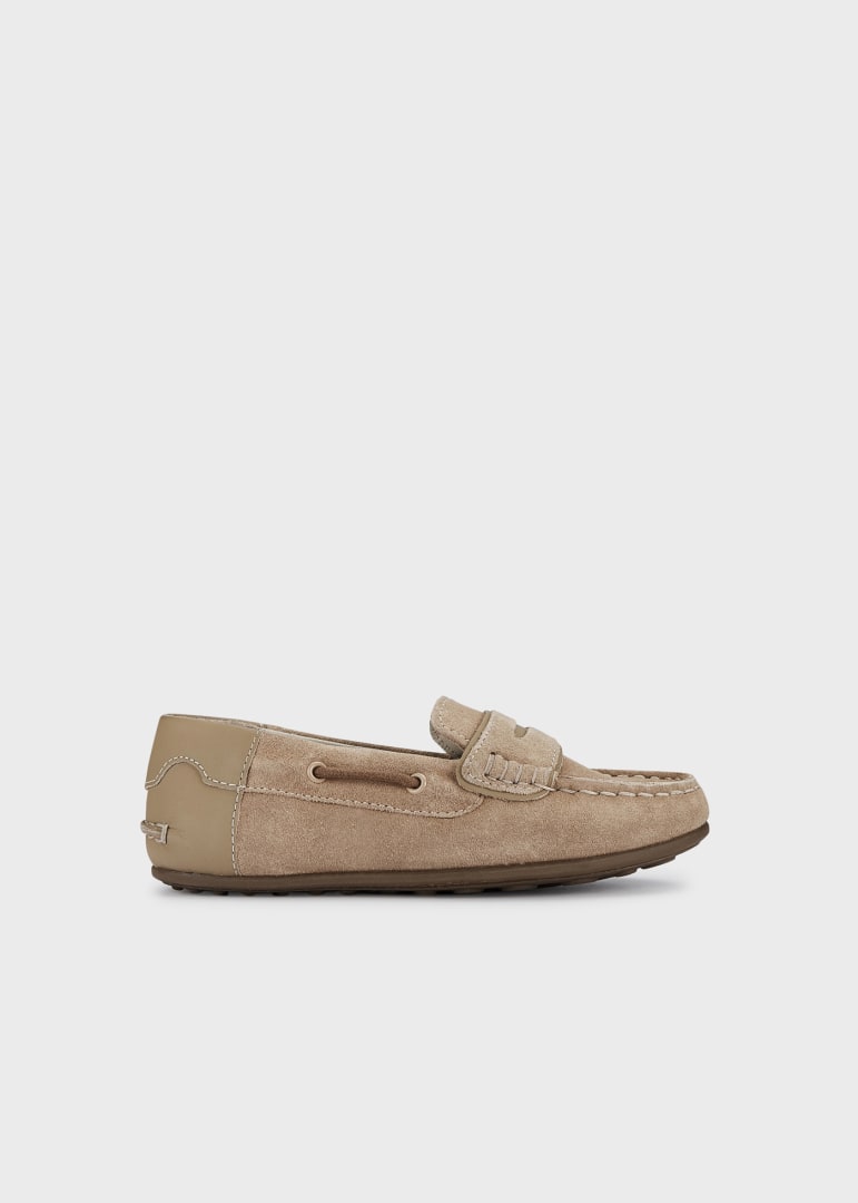 Mayoral pantofi baieti mocasini din piele 31-35 Sand