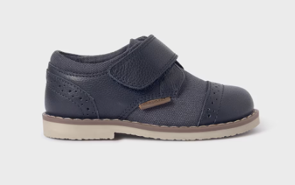 Mayoral pantofi baieti oxford din piele 26-30 Navy blue Imagine principală a produsului
