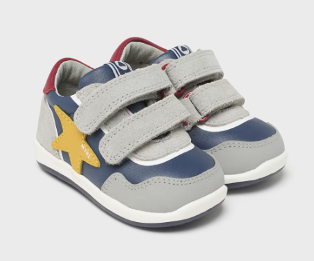 Mayoral pantofi baieti sport 18-25 Gri-Blue cu steluta Imagine principală a produsului