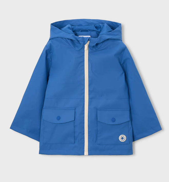 Mayoral pelerina baieti 5-10 ani Gri cobalt