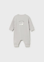 Mayoral pijama baieti 0-18 luni Argintiu cu gaste