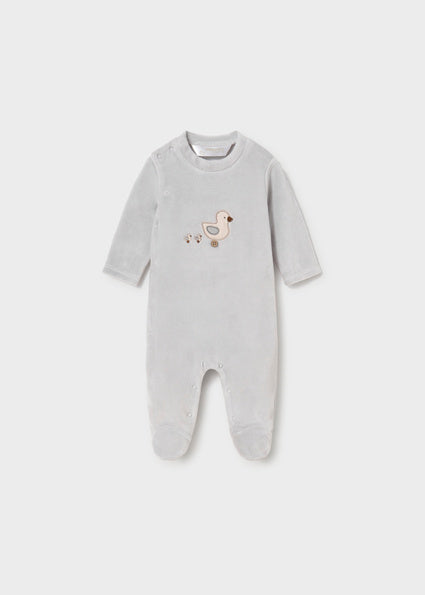 Mayoral pijama baieti 0-18 luni Fog cu ratuste