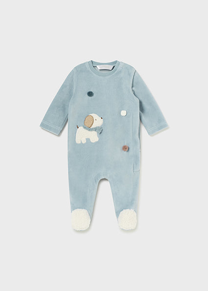 Mayoral pijama baieti 0-18 luni Sky cu catel