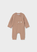 Mayoral pijama baieti cu maneca lunga 0-6 luni Cinnamon
