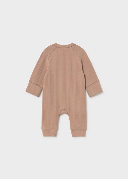 Mayoral pijama baieti cu maneca lunga 0-6 luni Cinnamon