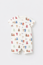 Mayoral pijama baieti de vara 0-18 luni Ceramica cu ursuleti