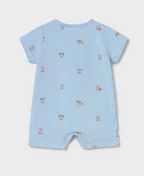 Mayoral pijama baieti de vara 0-18 luni Sky cu catelusi