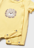 Mayoral pijama baieti de vara 0-18 luni Sunny cu leu