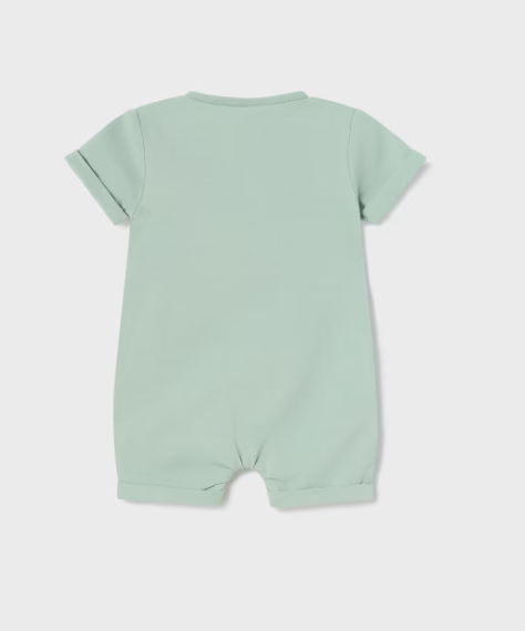 Mayoral pijama baieti de vara 0-9 luni, Aqua cu calut Imagine secundară a produsului