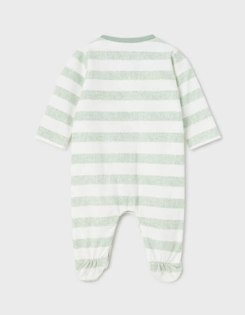 Mayoral pijama baieti din bumbac 0-6 luni