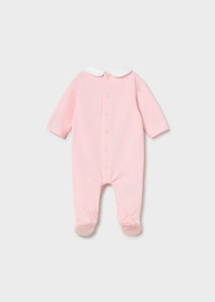 Mayoral pijama fete 0-18 luni Roz baby cu ursulet