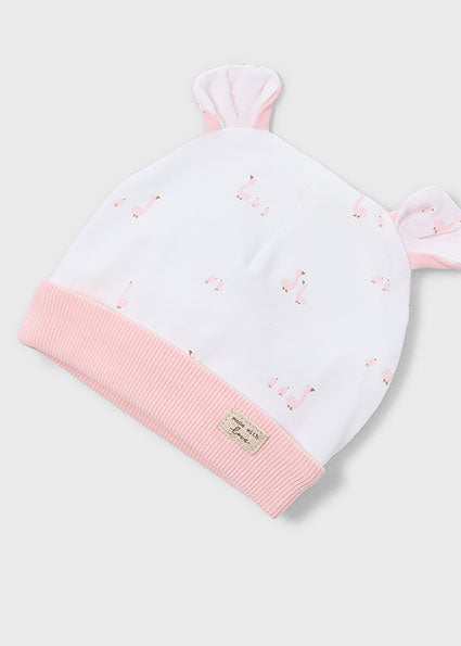 Mayoral pijama fete cu acesorii 0-18 luni Roz baby cu gasca