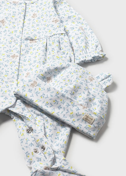Mayoral pijama fete cu caciulita 0-18 luni Lagoon Imagine secundară a produsului