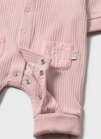 Mayoral pijama fete cu ursulet 0-18 luni Roz Baby