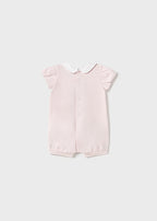 Mayoral  pijama fete de vara 0-18 luni Roz baby cu fundita