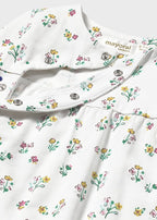 Mayoral pijama fete lunga 0-18 luni Jad cu floricele