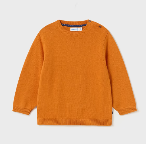 Mayoral pulover baieti basic 12-36 luni, Galbenus de ou