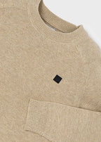 Mayoral pulover baieti basic 4-9 ani Sand vigore
