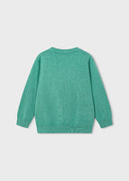 Mayoral pulover baieti din tricot basic 5-10 ani Acacia vigore
