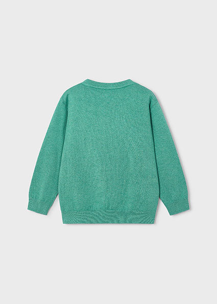 Mayoral pulover baieti din tricot basic 5-10 ani Acacia vigore