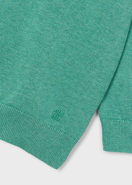 Mayoral pulover baieti din tricot basic 5-10 ani Acacia vigore