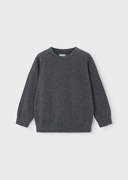 Mayoral pulover baieti din tricot basic 5-10 ani Pizarra vigore