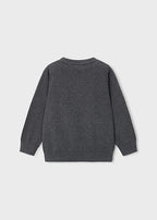 Mayoral pulover baieti din tricot basic 5-10 ani Pizarra vigore