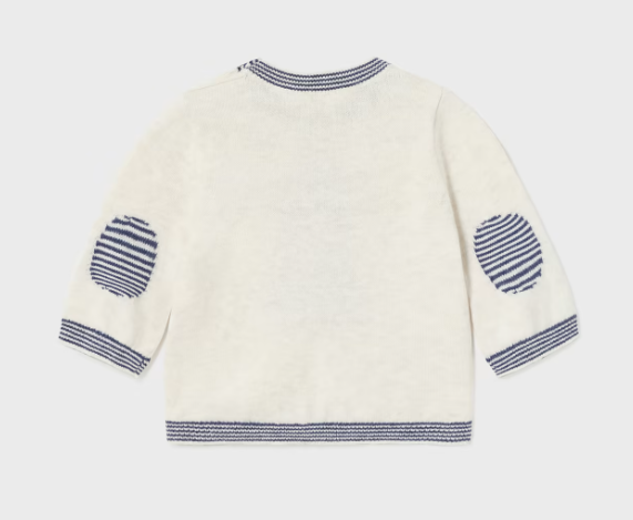Mayoral pulover baieti jacquard 0-18 luni, Milk vigore cu ursulet Imagine secundară a produsului