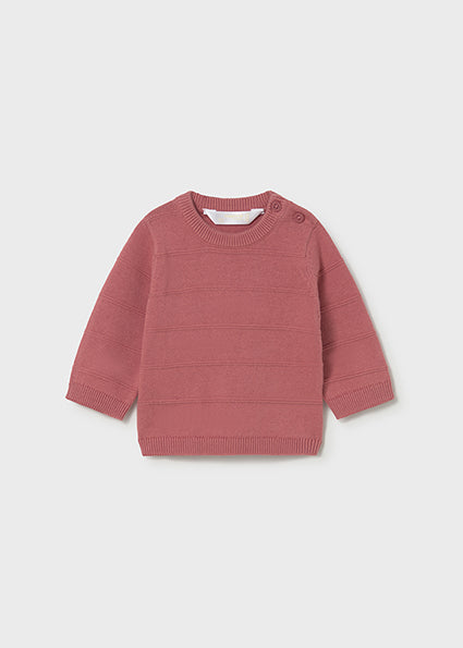 Mayoral pulover baieti tricot 0-18 luni Caramiziu teracota Imagine principală a produsului