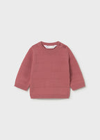Mayoral pulover baieti tricot 0-18 luni Caramiziu teracota