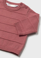 Mayoral pulover baieti tricot 0-18 luni Caramiziu teracota