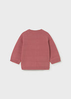 Mayoral pulover baieti tricot 0-18 luni Caramiziu teracota