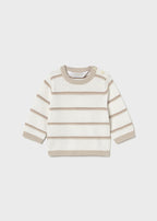 Mayoral pulover baieti tricot 0-18 luni Ecru