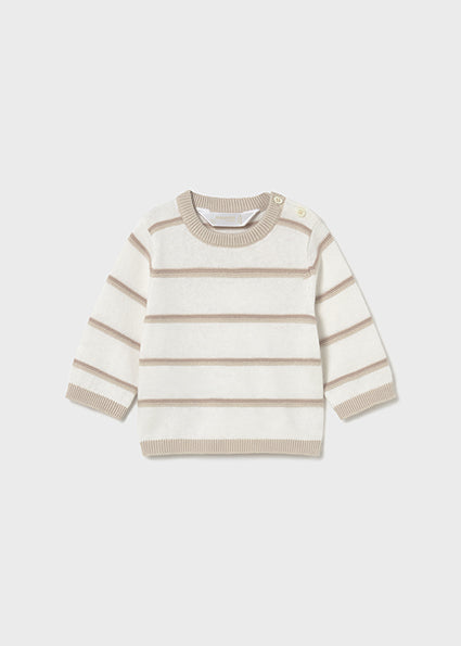 Mayoral pulover baieti tricot 0-18 luni Ecru