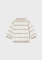 Mayoral pulover baieti tricot 0-18 luni Ecru