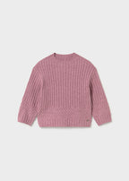 Mayoral pulover fete 12-48 luni Violet mixat