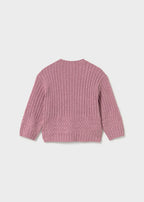 Mayoral pulover fete 12-48 luni Violet mixat