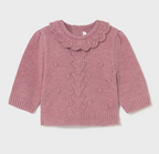 Mayoral Pulover fete din tricot 0-18 luni Blush vigore