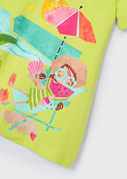 Mayoral rochita fete casual 5-10 ani Lemon