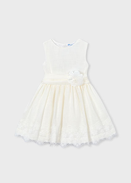 Mayoral rochita fete ceremonie 5-10 ani Off-white