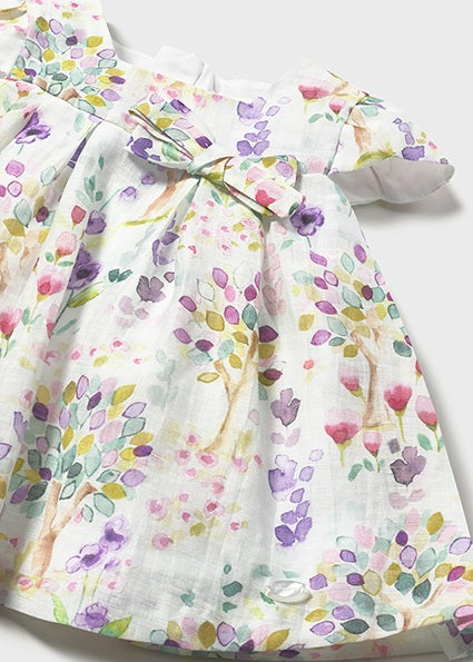 Mayoral rochita fete ceremonie cu imprimeu 0-18 luni Aqua Imagine secundară a produsului